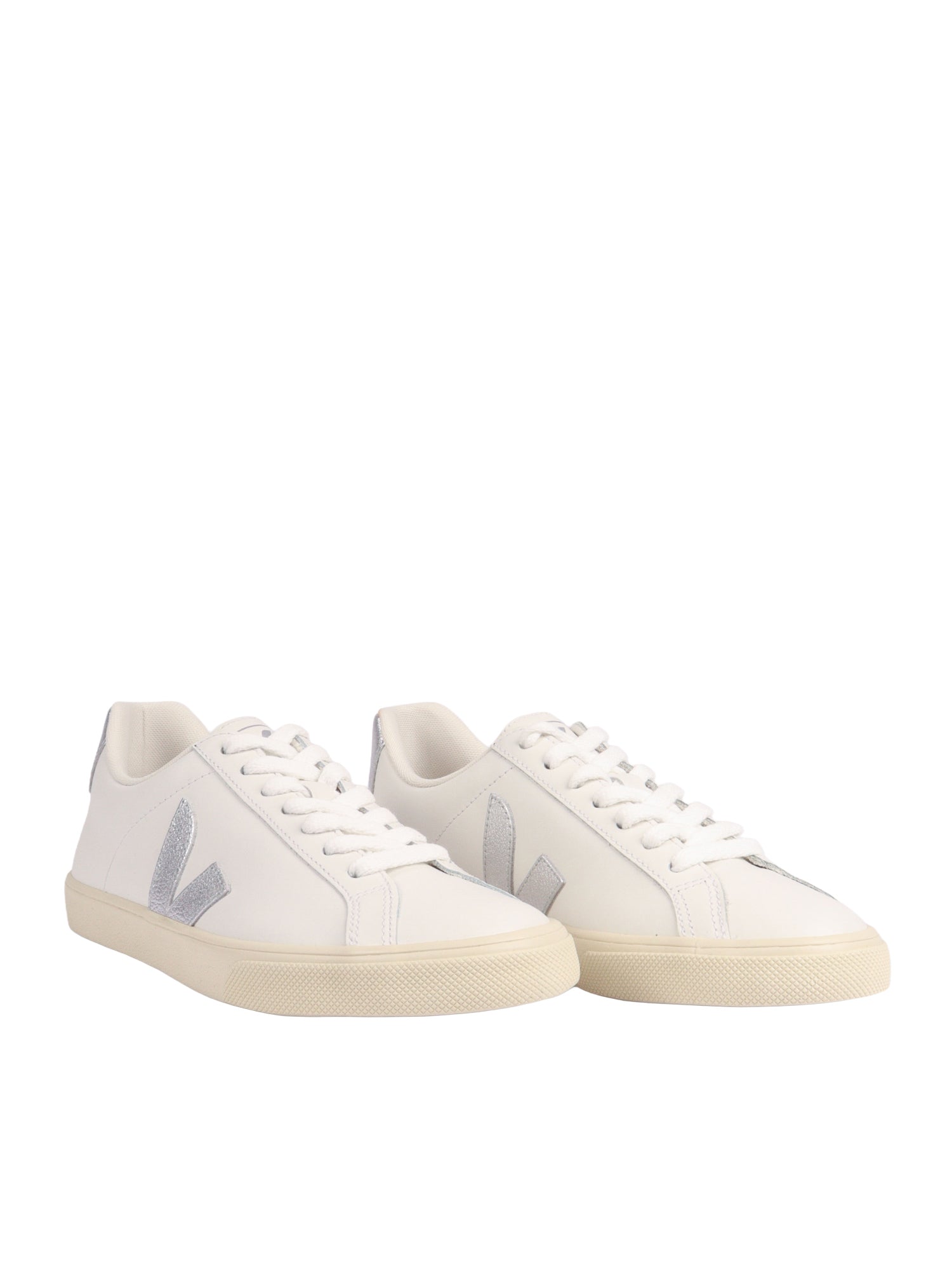 Esplar Logo Leather White_silver Sneakers White