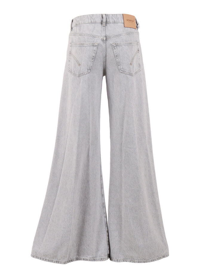 MARLEN PANTS Grey Cotton Jean
