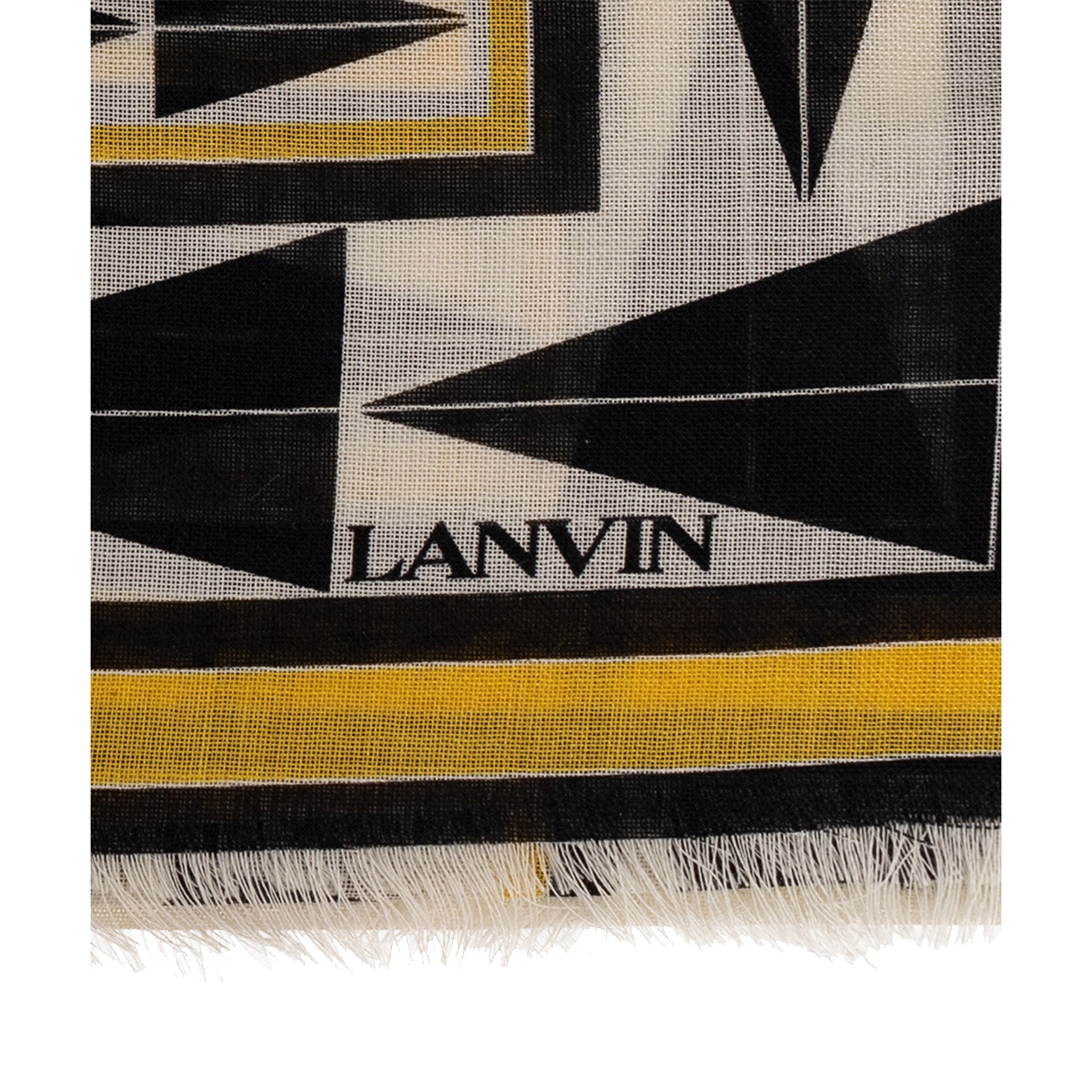 Lanvin Wool Scarf Yellow