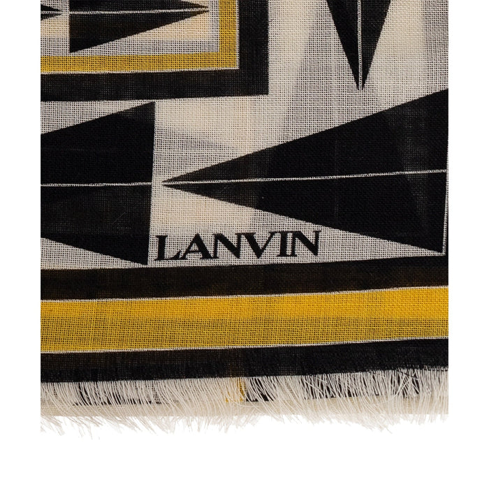 Lanvin Wool Scarf Yellow