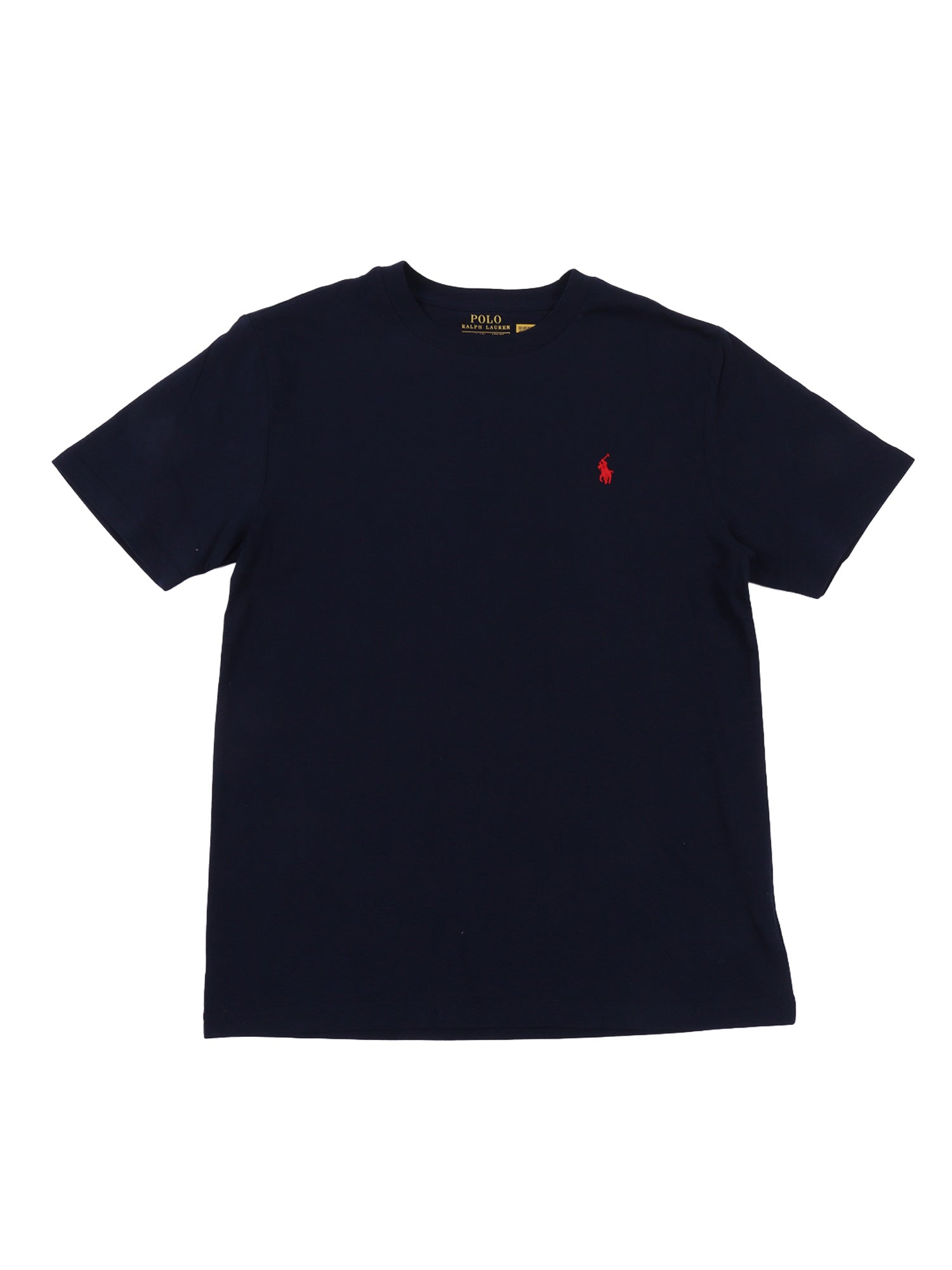 SS CN-TOPS-T-SHIRT Blue Cotton Short Sleeves T-shirt