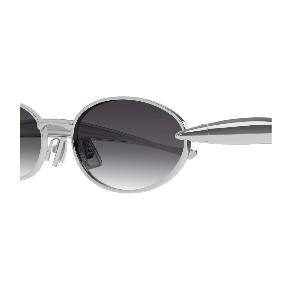 Bottega Veneta BV1386S Linea Signature Icons 003 Silver Grey Argento Metal Occhiali Da Sole