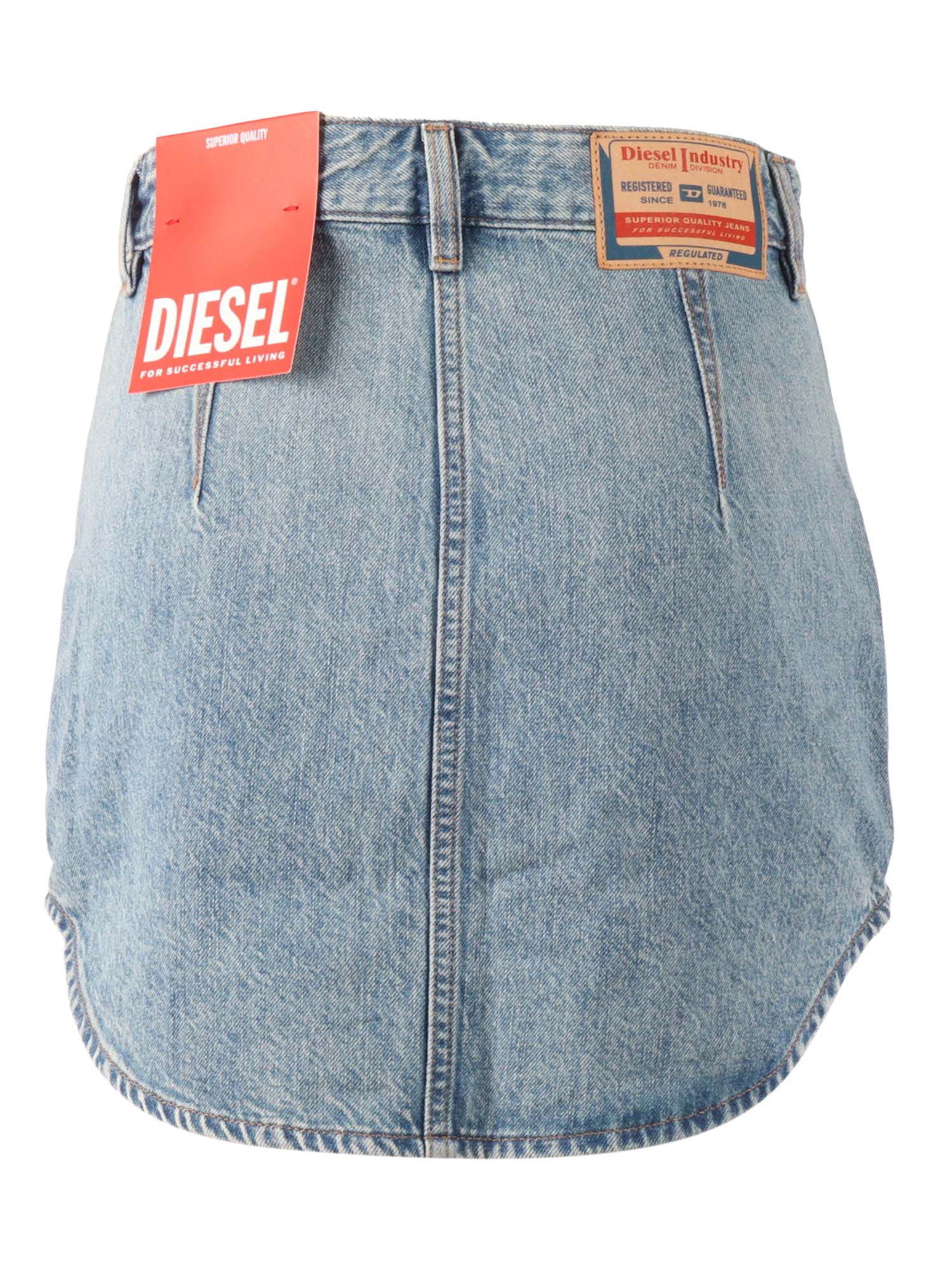 Skirts Blue Cotton