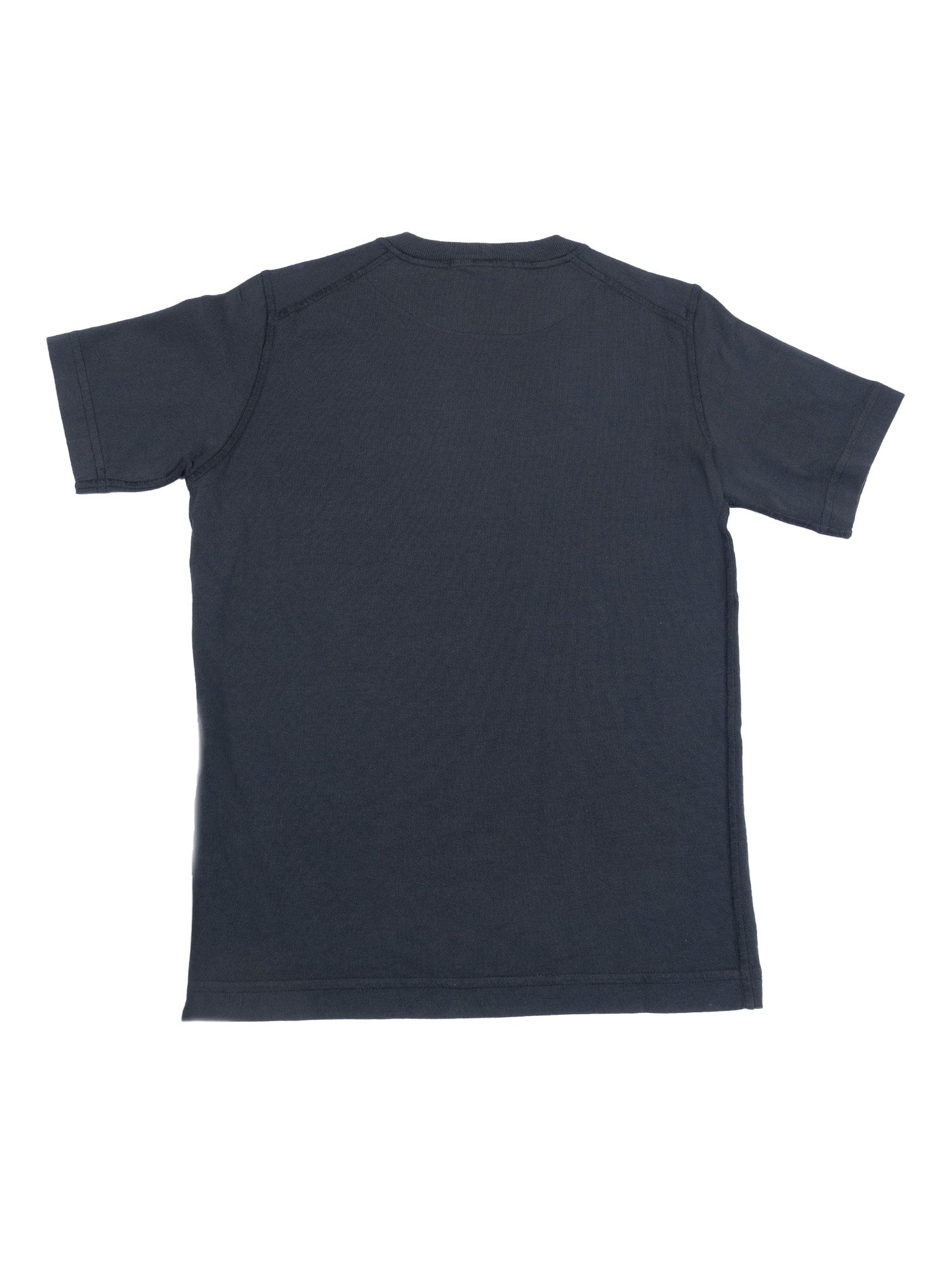 T-Shirt Blue Cotton Short Sleeves