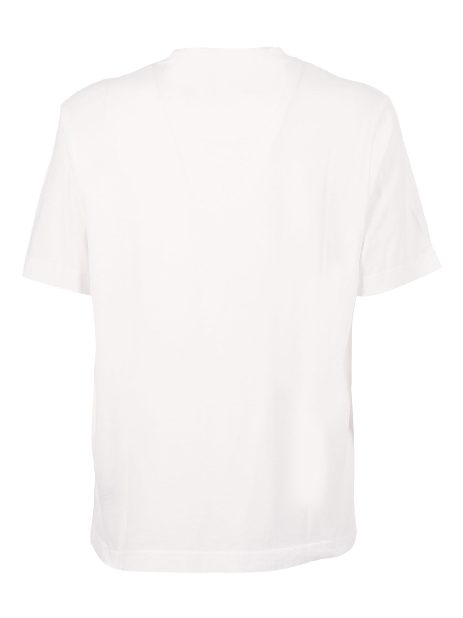 Hellen Photographic T-Shirt White Cotton Short Sleeves