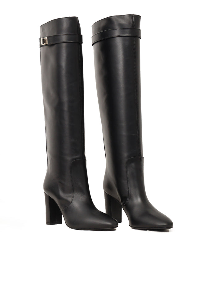 770 Belted Boots Black