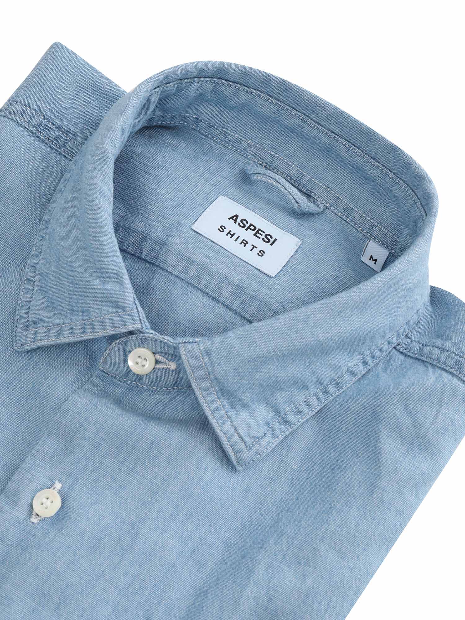 NEW C SLIM SHIRT Blue Cotton