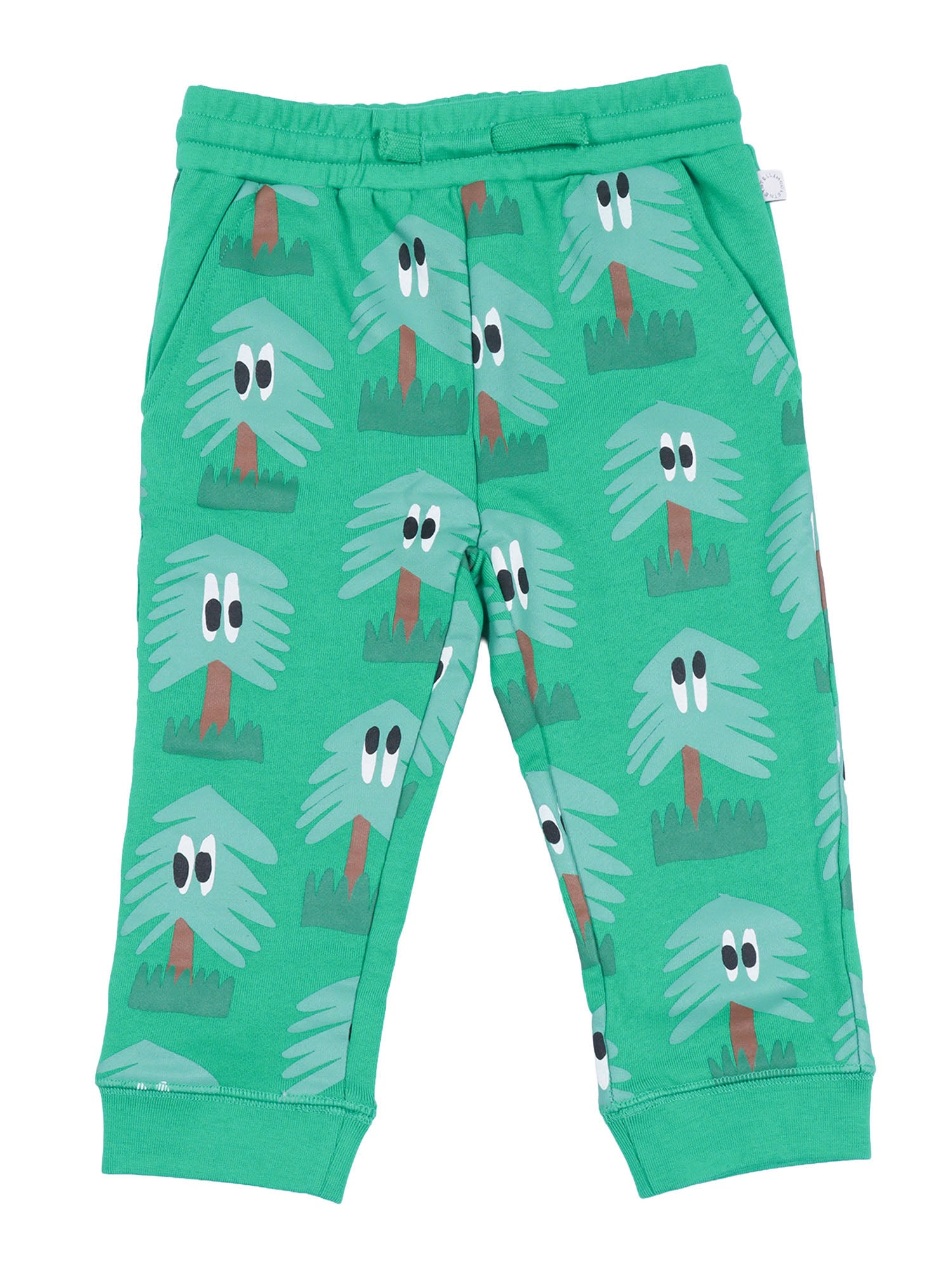 Joggers Green Cotton Jogging Pant