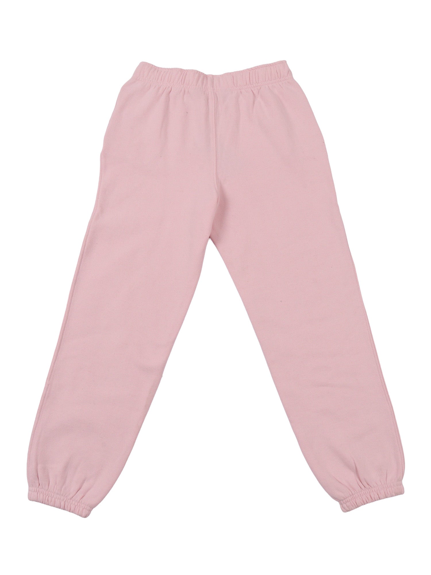 PO PANT-PANTS-ATHLETIC Pink Cotton Polyester Trackpants