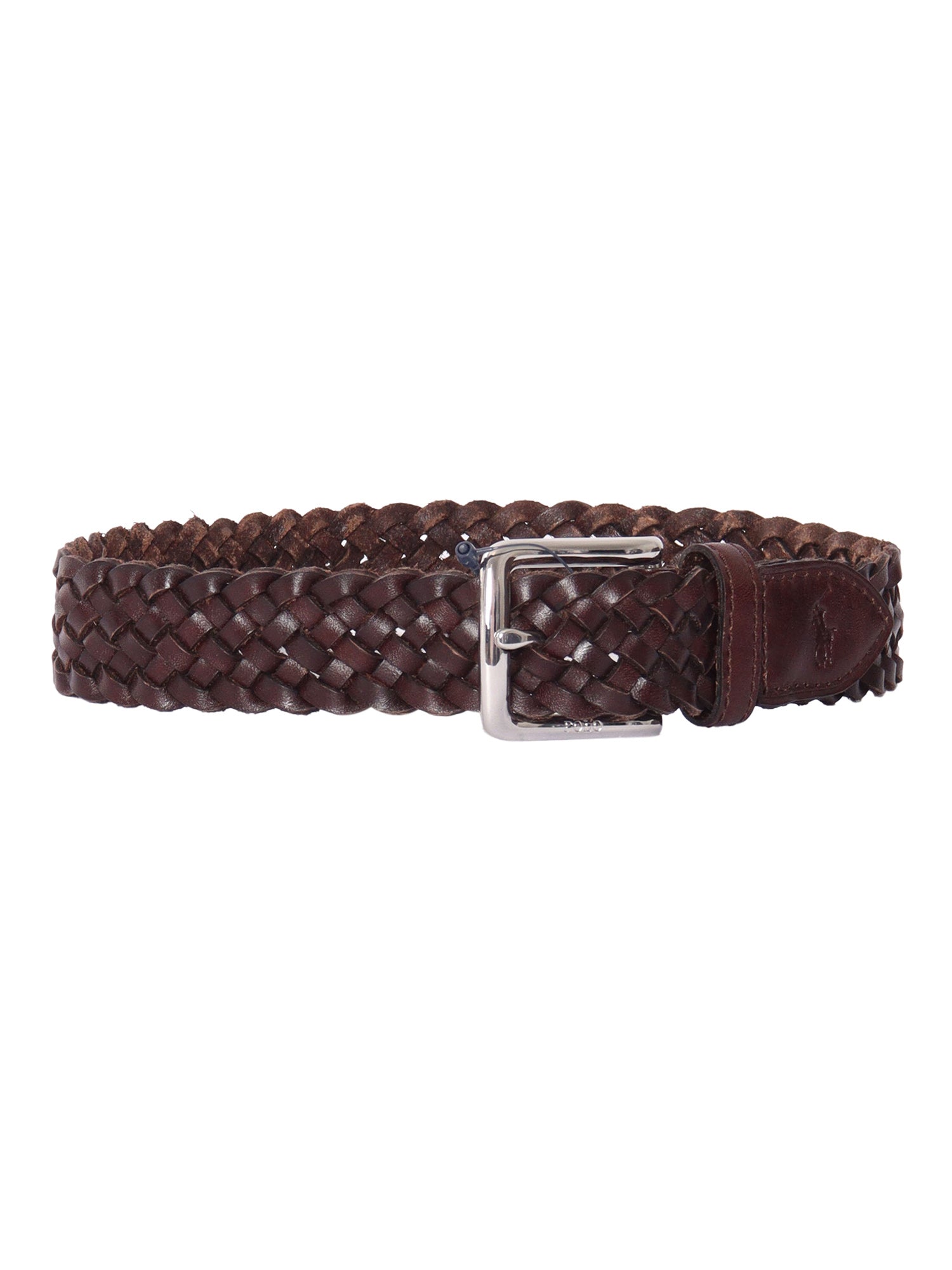 Wstend Braid-Belt-Medium Brown Cow Leather