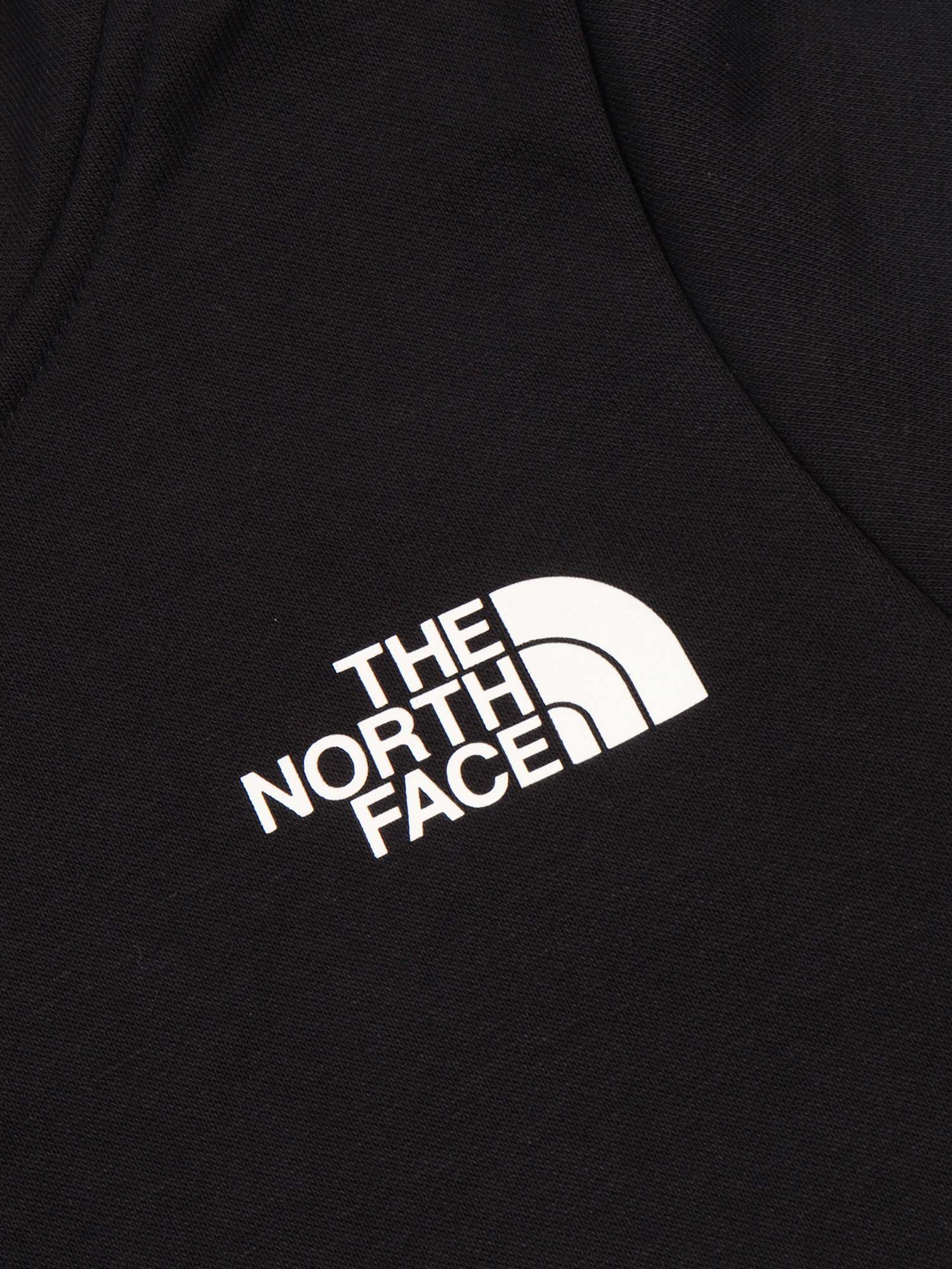Teen Box Nse Regular Hoodie Tnf Black Cotton Recycled Polyester Sweatshirt