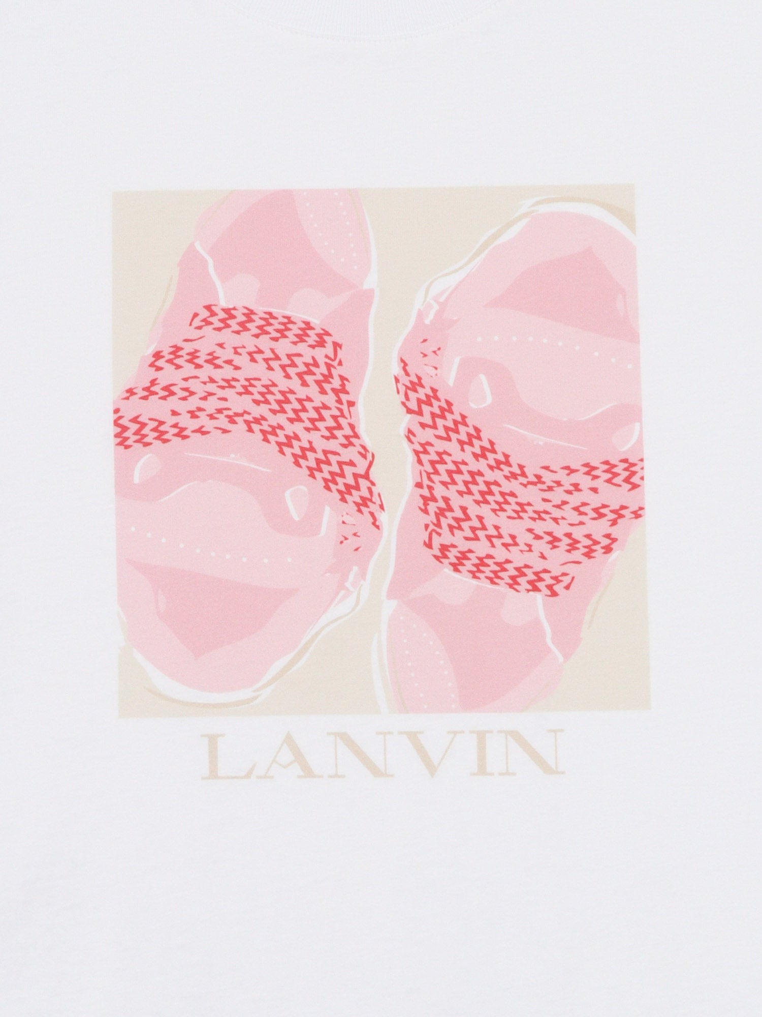 T-SHIRT White Cotton Fabric 2 Short Sleeves