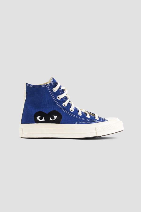 Comme Des GarçOns Play Canvas upper sneaker in blue