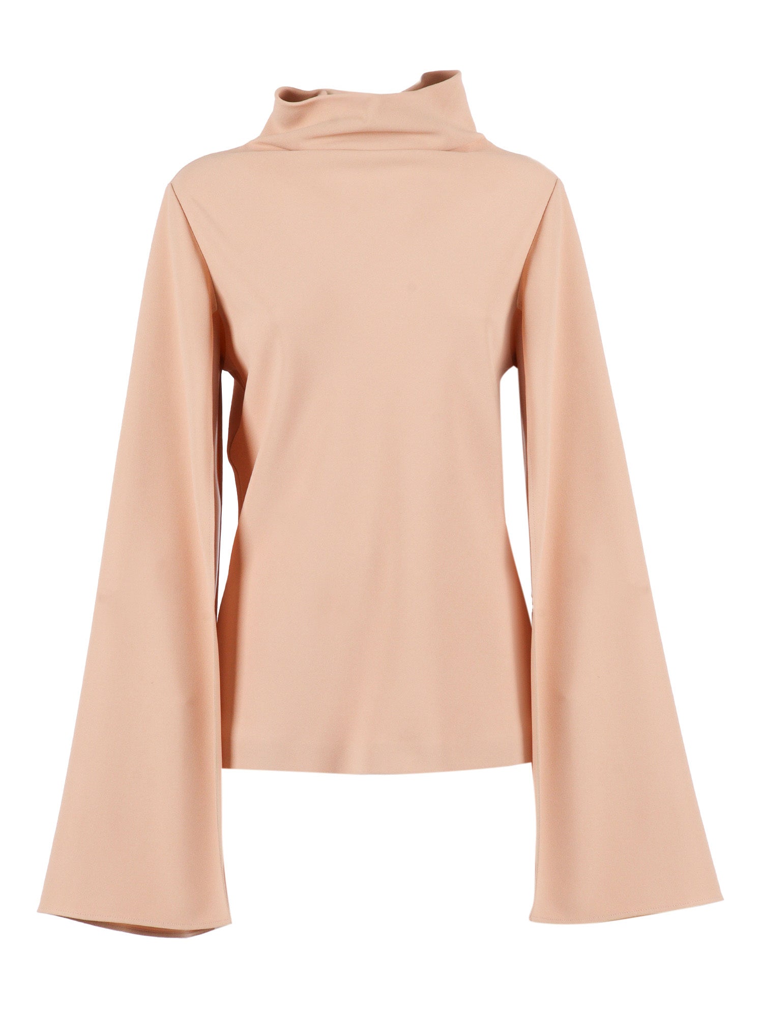 Shirt Beige Viscose Acetate Elastane
