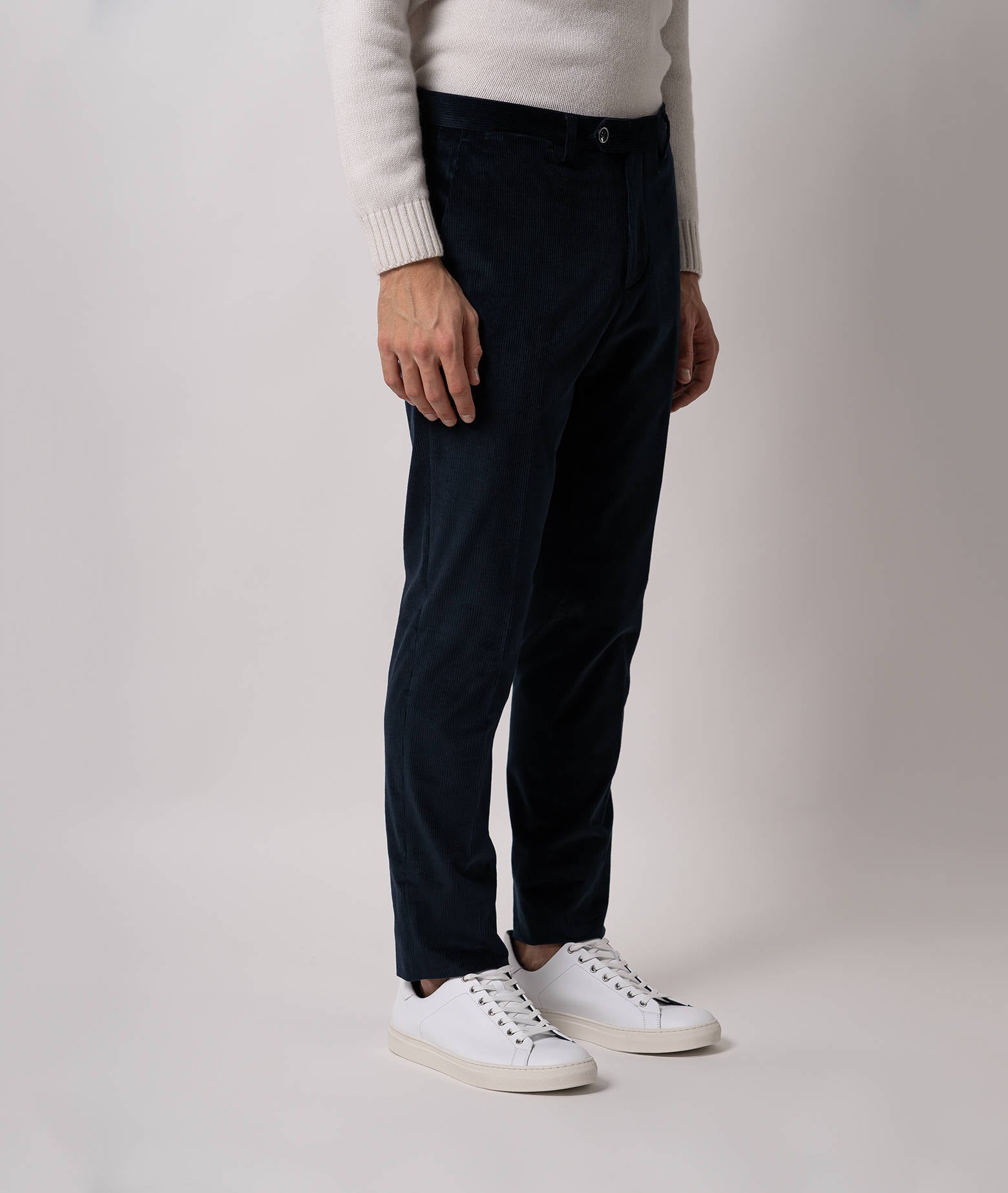 Velvet Trousers Cortina Lightgray Sportswear