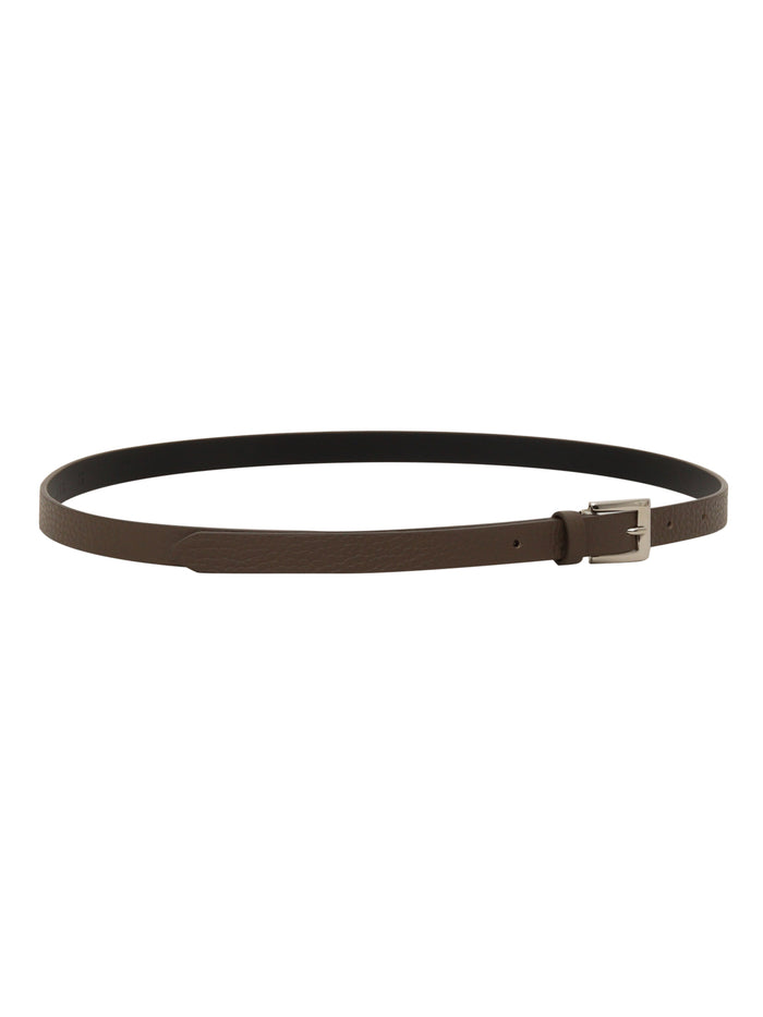 Belt H 1,5 Cm Brown Calfskin