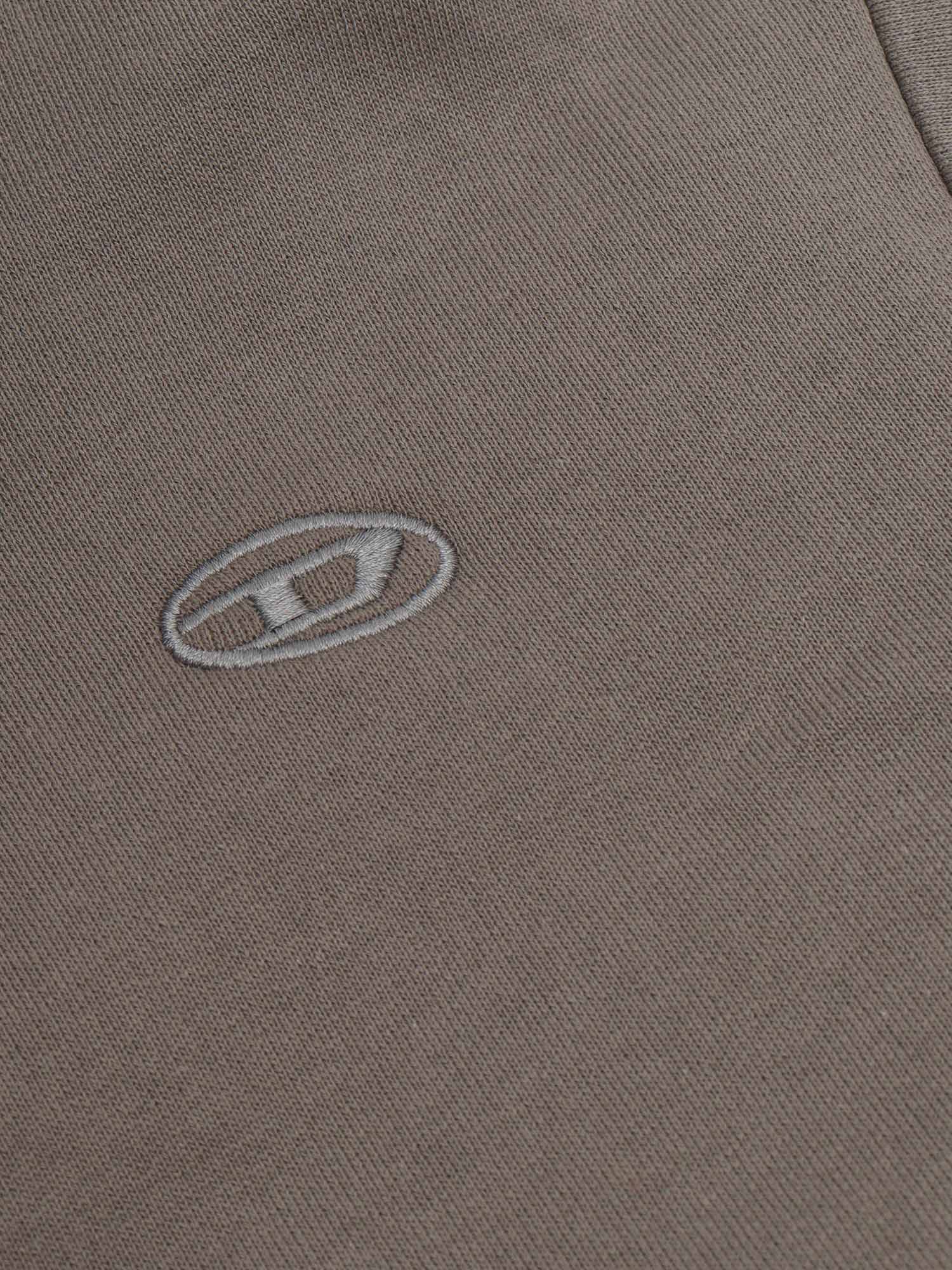 Sweaters Brown Cotton Rib Elastane Crewneck