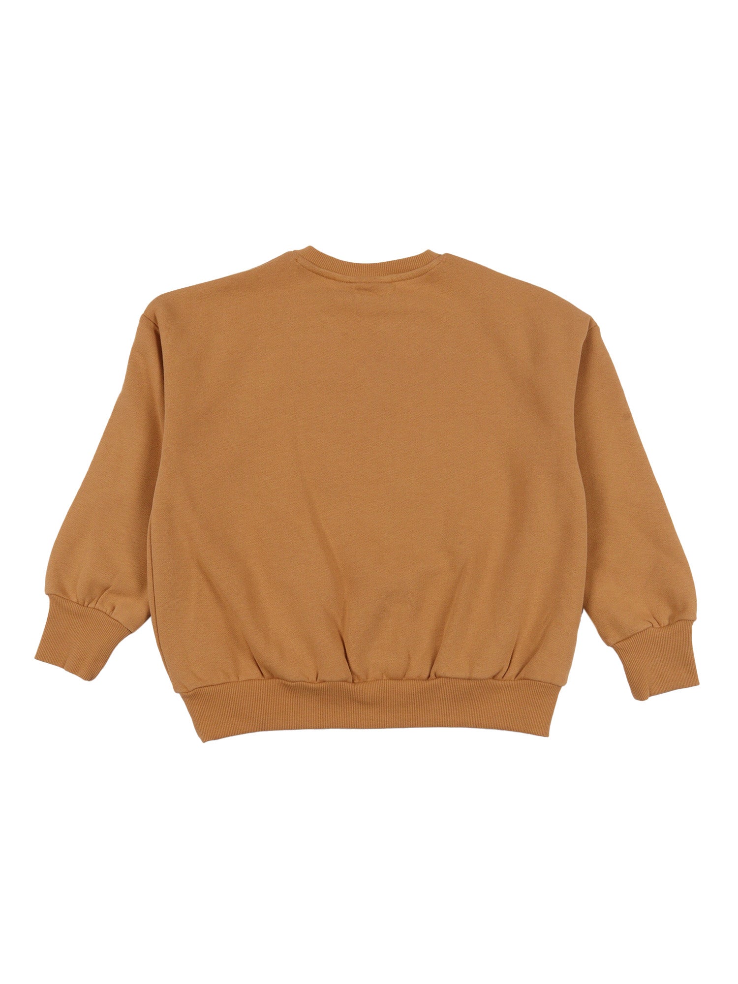 Dino Application Red Sweatshirt Beige Organic Cotton