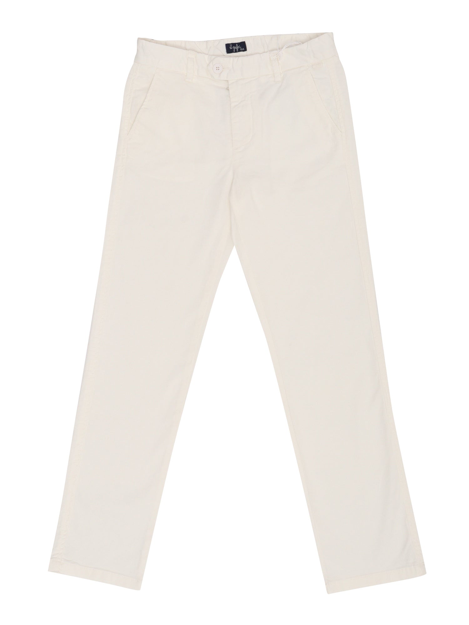 Cotton Trousers White Pant