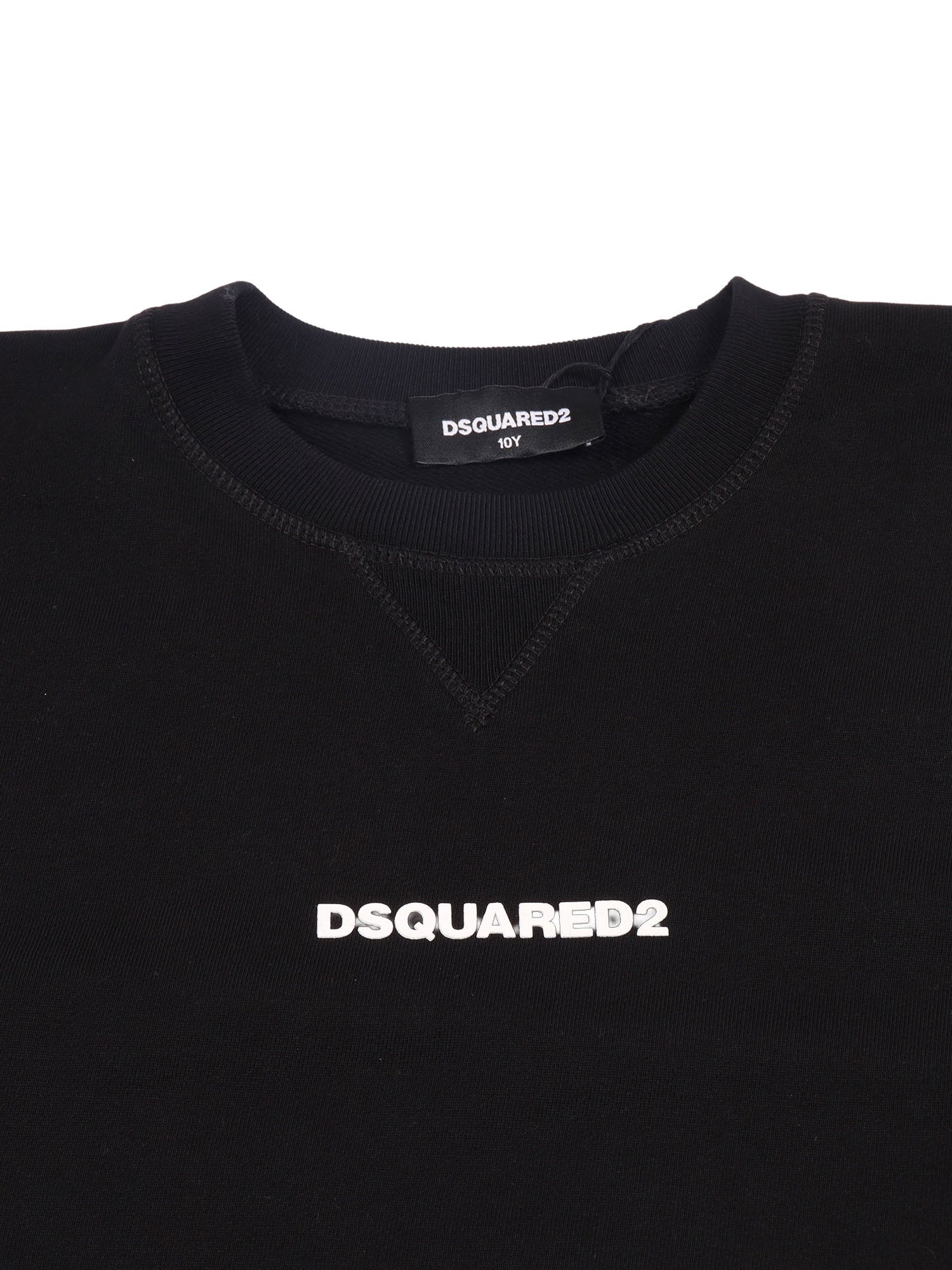Sweaters Black Cotton Crewneck