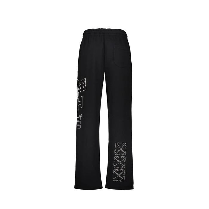 Cotton Track Pants Black