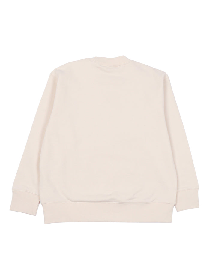 Palm Angels Bear Crewneck Boy White Cotton