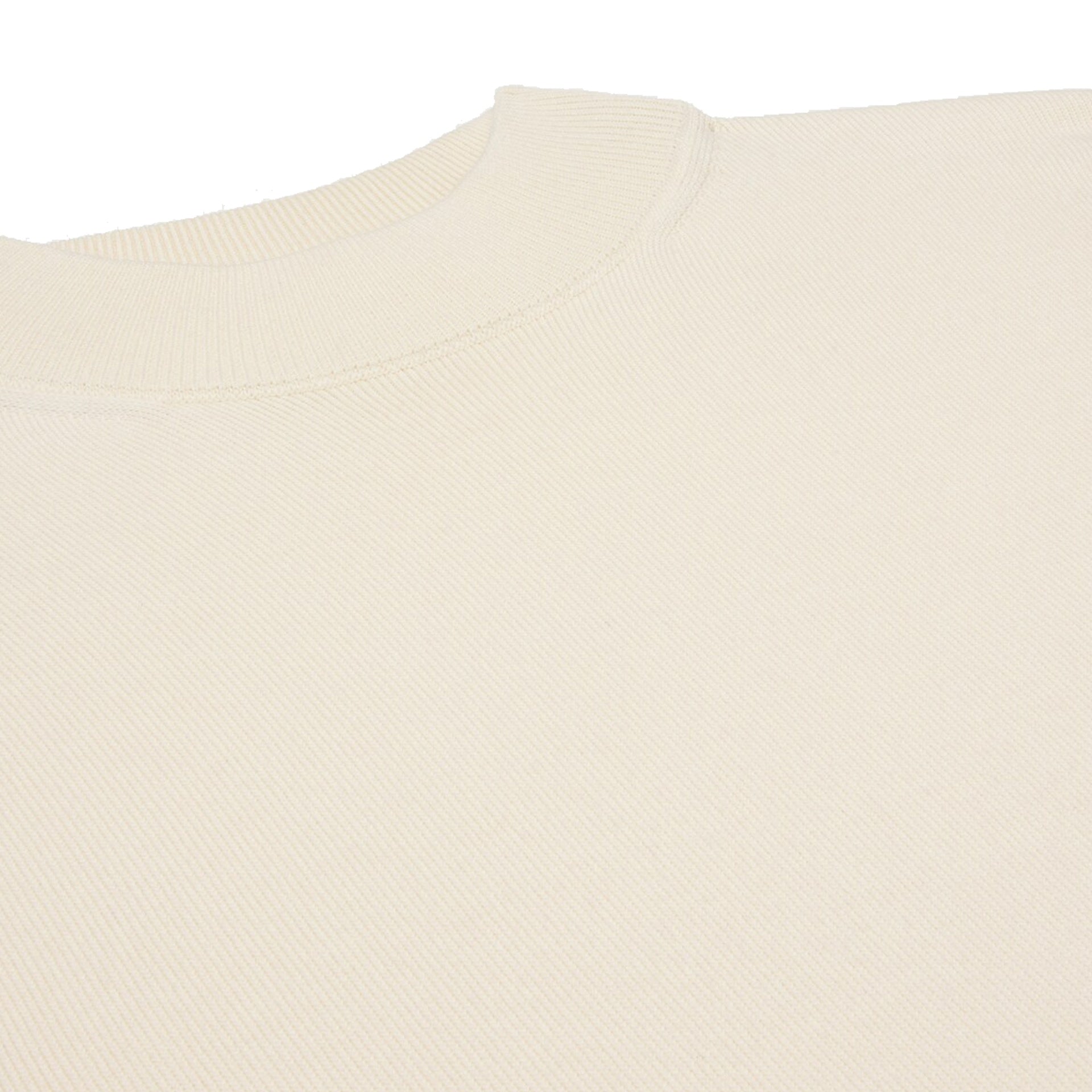 Triomphe Wool Sweater White Elastane Polyamide