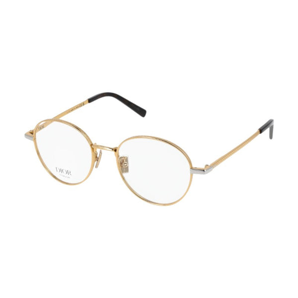 , Frame And Lens Gold Eyeglasses