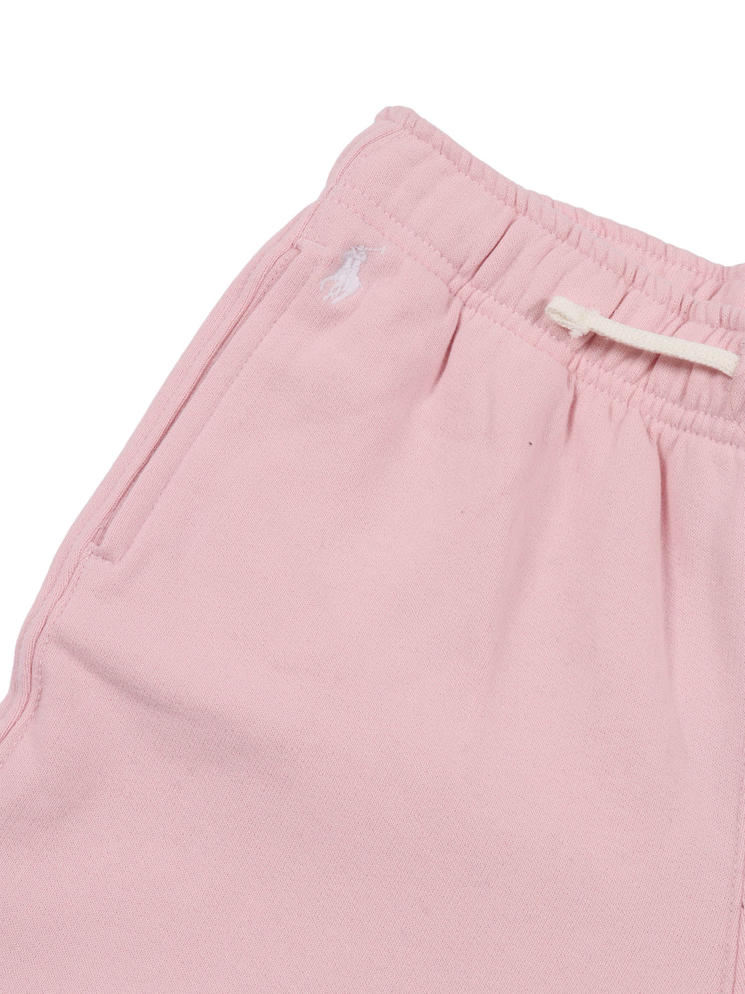PO PANT-PANTS-ATHLETIC Pink Cotton Polyester Trackpants