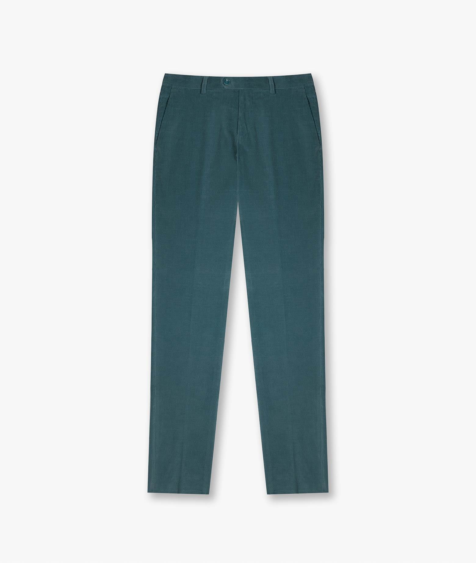 Cotton Trousers Chamonix Teal Sportswear