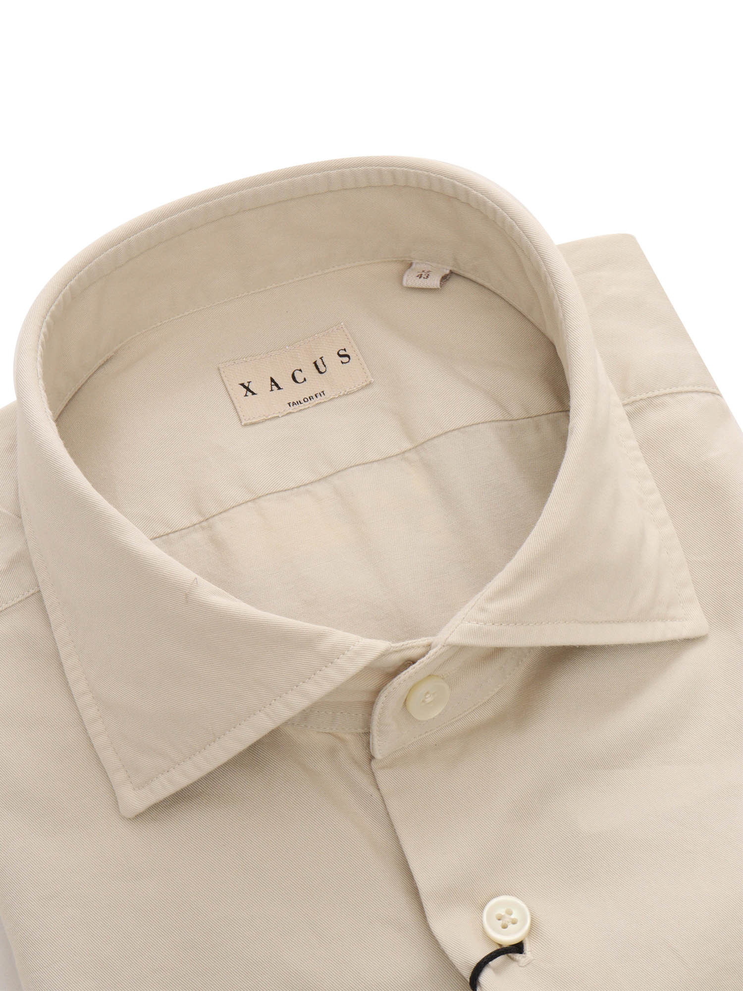 Shirt 742ml Beige Cotton