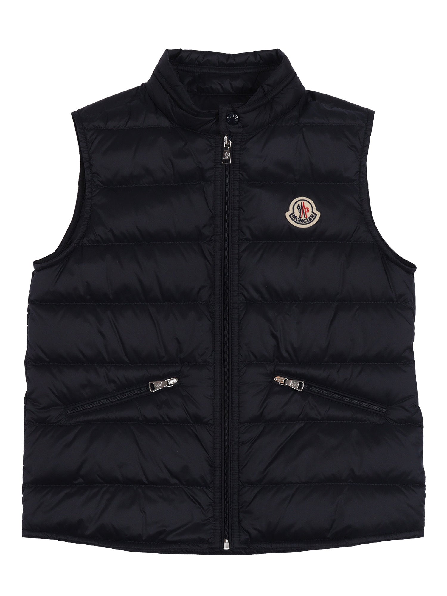 Gui Vest Blue Sleeveless Puffer