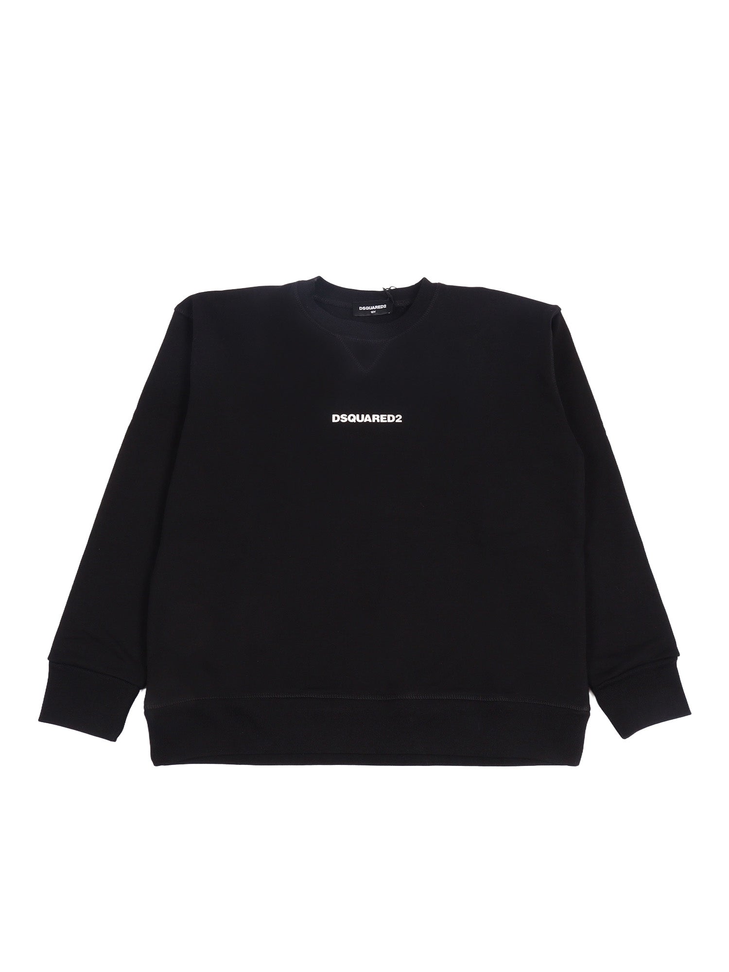 Sweaters Black Cotton Crewneck