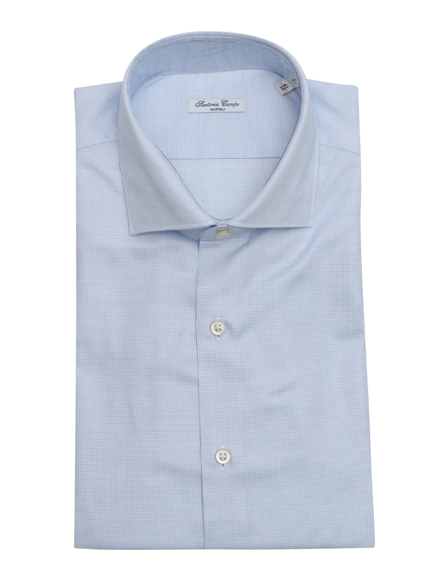 MAN SHIRT Light Blue Cotton