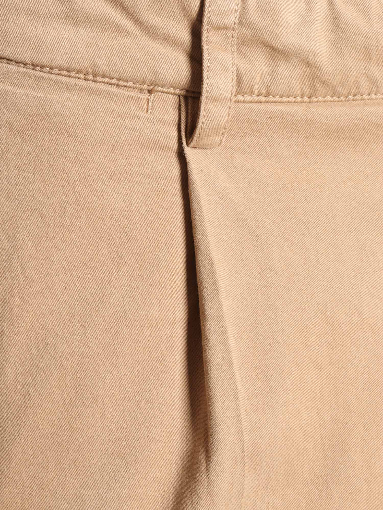 Chinos Beige Cotton Elastane Cotton/chino Pant