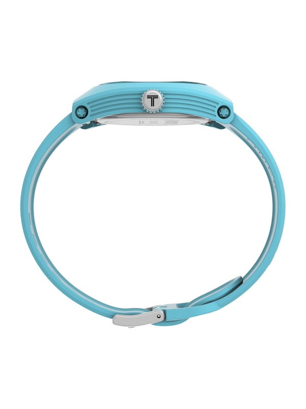 Timex Resin case and strap watch in blue