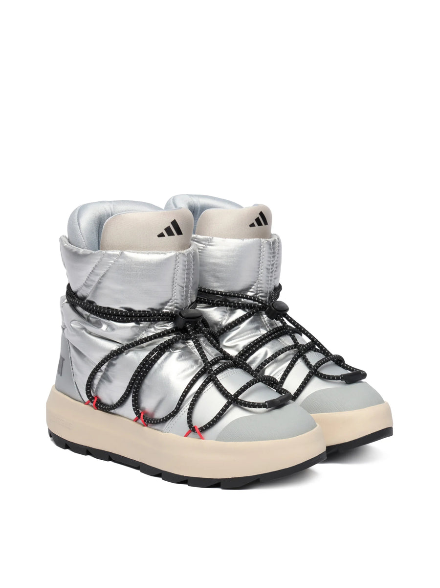 Moon Boot Ace Mid Boot — Silver
