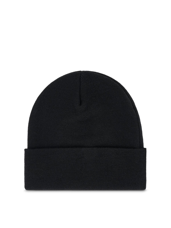Palm Angels PMLC022F23KNI0011001 Classic Logo Beanie — Black