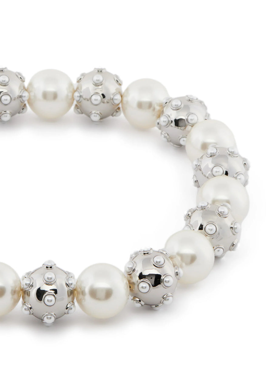 Marc Jacobs Brass necklace in silver