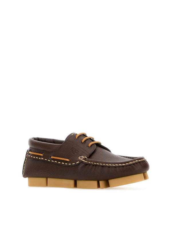 Fendi Derby Shoe — Brown