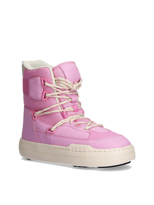 Moon Boot Park Sneaker Boot — Pink