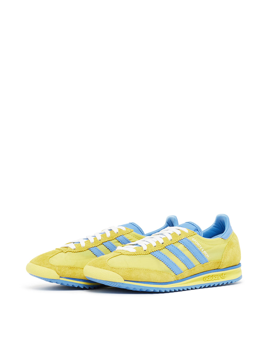 Adidas Textile & Suede Sneakers — Yellow