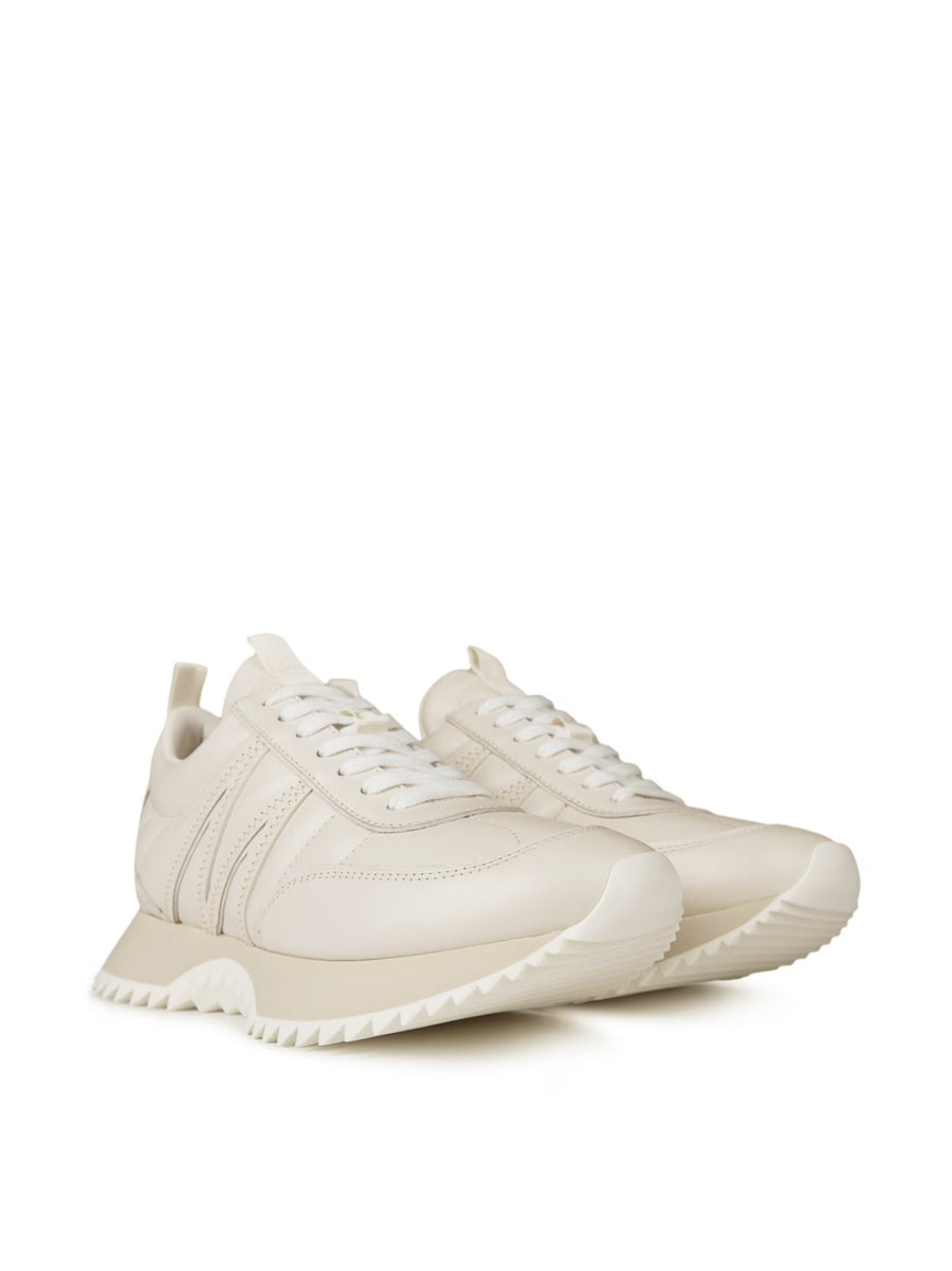 Moncler Pacey Sneakers — Cream