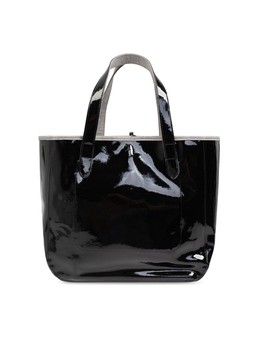 JW Anderson Belt Anchor Logo Tote Bag — Black