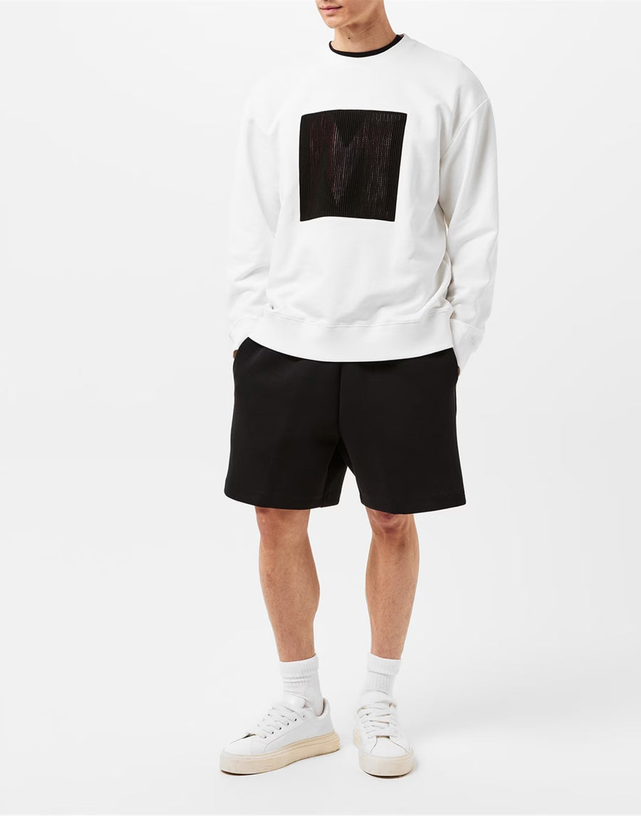 Missoni M Logo Crewneck Sweatshirt — White