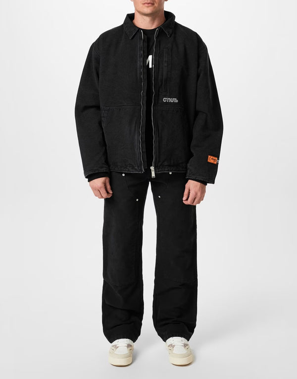 Heron Preston Canvas Padded Jacket — Black