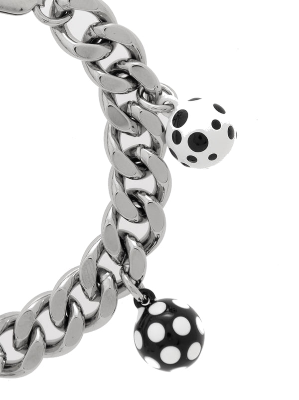Marc Jacobs Brass bracelet in silver
