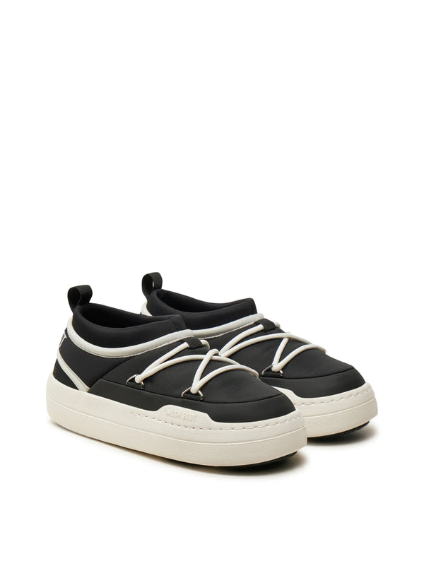 Moon Boot Park Icon Slip-On Sneaker — Black