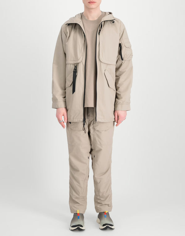 Alpha Industries Utility UV Fishtail Jacket — Beige