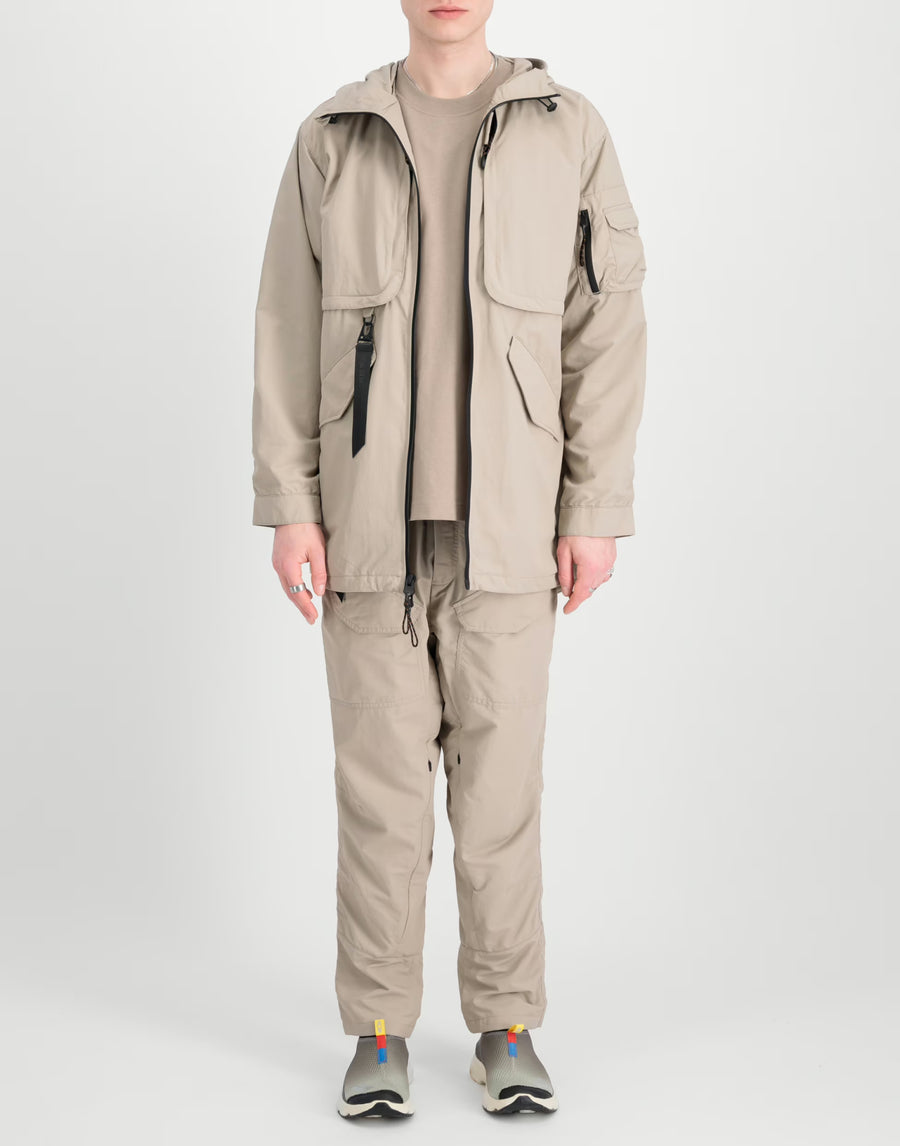 Alpha Industries Utility UV Fishtail Jacket — Beige